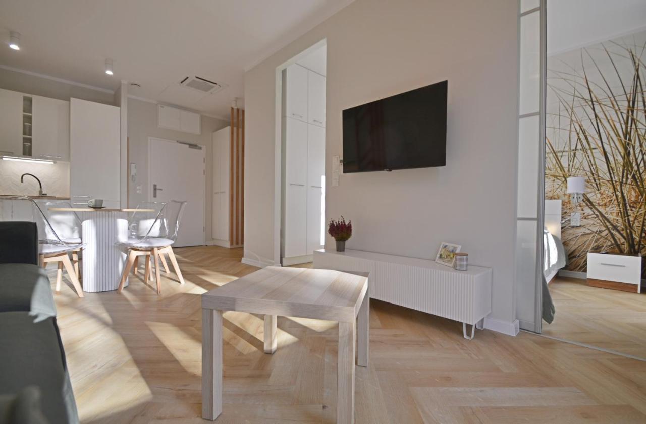 Osiedle Seaside Garden - Apartamenty Bryza Z Garazem, 100M Od Promenady 슈비노우이스쳬 외부 사진